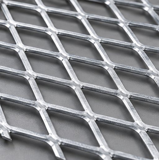 Expanded metal mesh